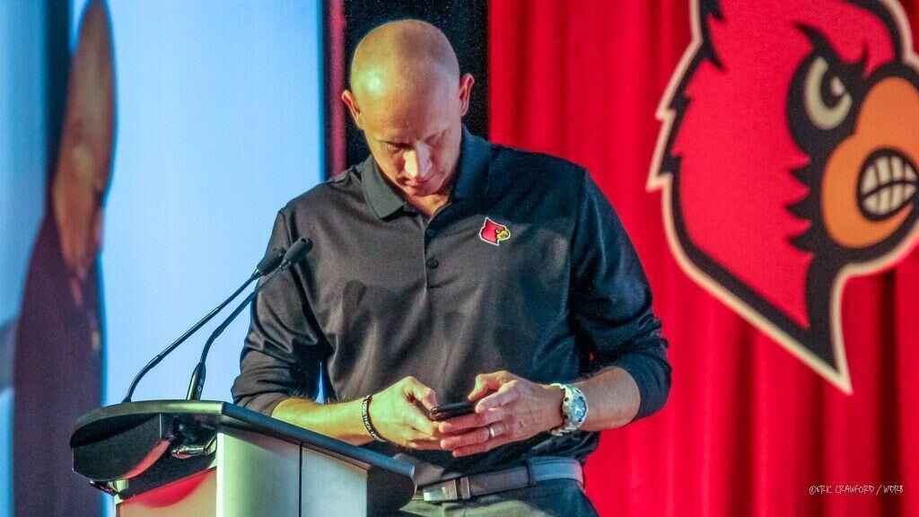 Chris Mack at tipoff luncheon in 2018.jpg